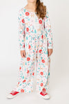 CHRISTMAS FLORAL JUMPSUIT   - Christmas2025
