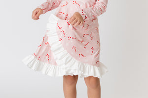 CHRISTMAS CANDY CANE TWIRL DRESS - Christmas2025