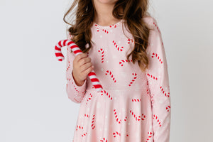 CHRISTMAS CANDY CANE TWIRL DRESS - Christmas2025