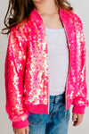 HOLIDAY PINK SPARKLE JACKET