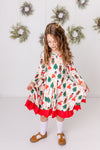 CHRISTMAS BALLERINA TWIRL DRESS