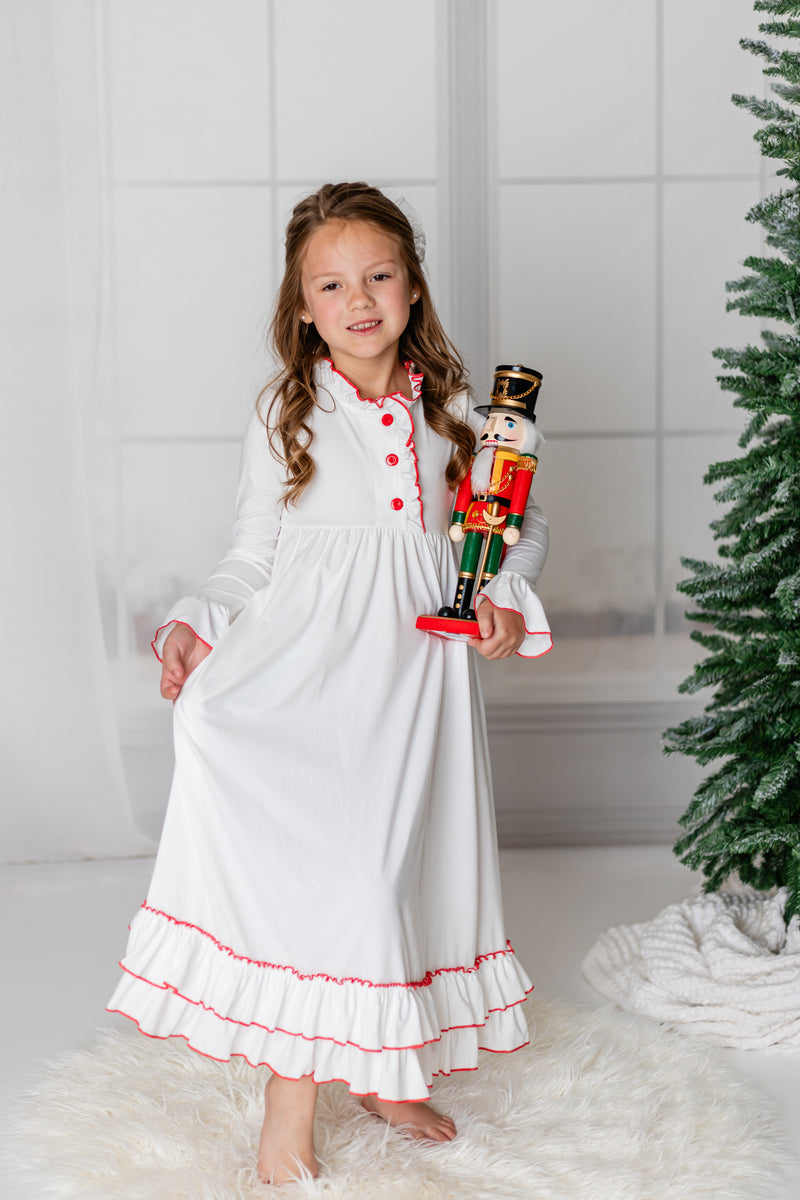 CLARA WHITE NIGHTGOWN