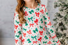 CHRISTMAS BOW NIGHTGOWN - Christmas2025