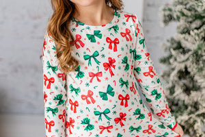 CHRISTMAS BOW NIGHTGOWN - Christmas2025