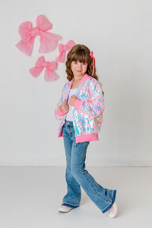 BOW SPARKLE JACKET