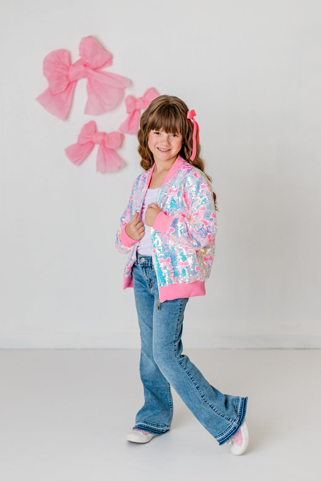 BOW SPARKLE JACKET