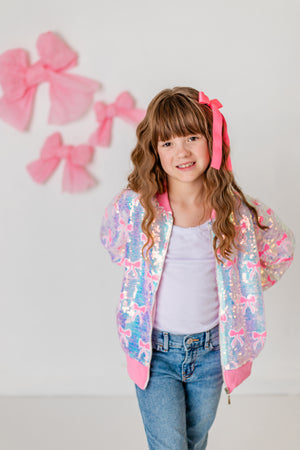 BOW SPARKLE JACKET