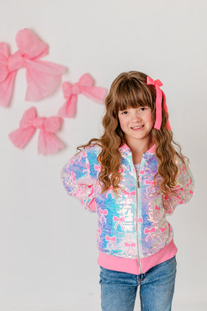 BOW SPARKLE JACKET