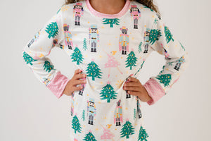 CHRISTMAS BALLERINA NUTCRACKER PAJAMAS