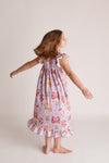VINTAGE EASTER BUNNY NIGHTGOWN - PURPLE