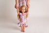 VINTAGE EASTER BUNNY NIGHTGOWN - PURPLE