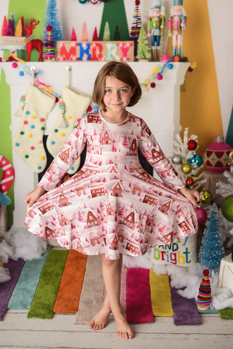 WINTER WONDERLAND TWIRLY DRESS