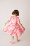 AMELIA TYE DYE TWIRL  DRESS