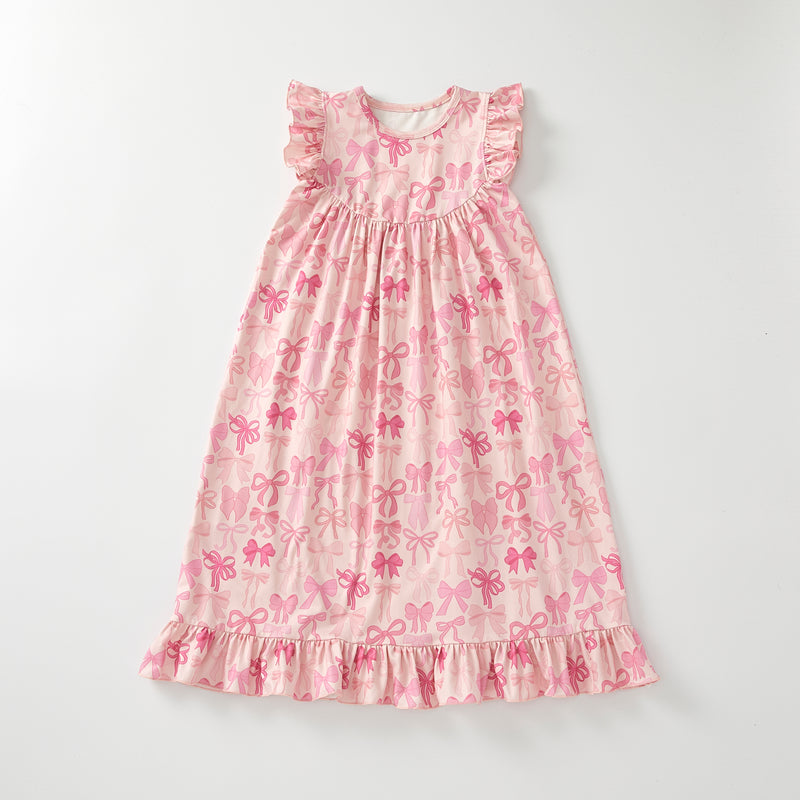 PINK BOW NIGHTGOWN