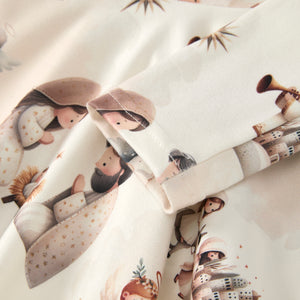 NATIVITY RUFFLE DRESS - Christmas2025 - Preorder