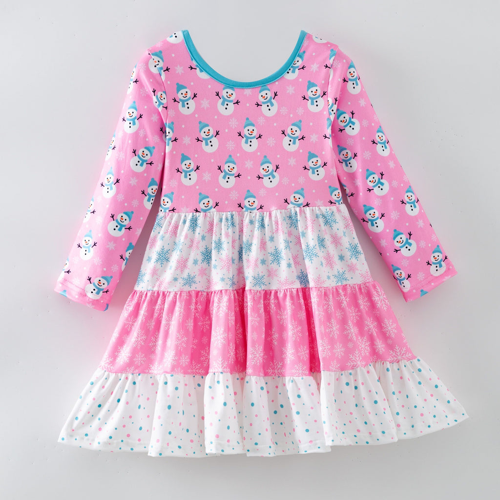 SNOWMAN LAYER DRESS - Christmas2025