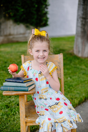 SCHOOL BUS DRESS