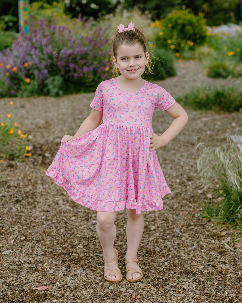 SPRINKLES TWIRL DRESS