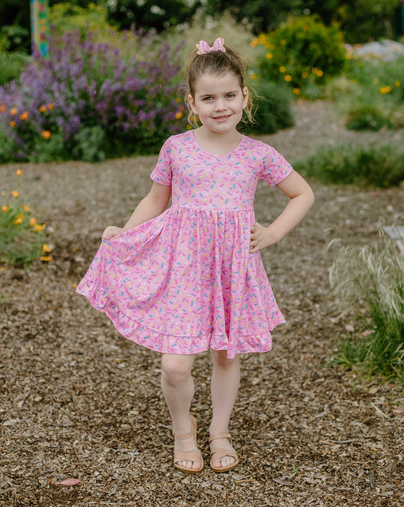 SPRINKLES TWIRL DRESS