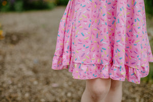 SPRINKLES TWIRL DRESS
