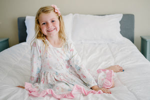 PINK NUTCRACKER RUFFLE DRESS