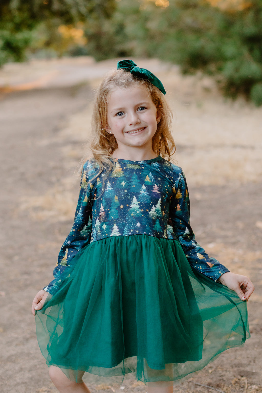 CHRISTMAS TREE TUTU DRESS