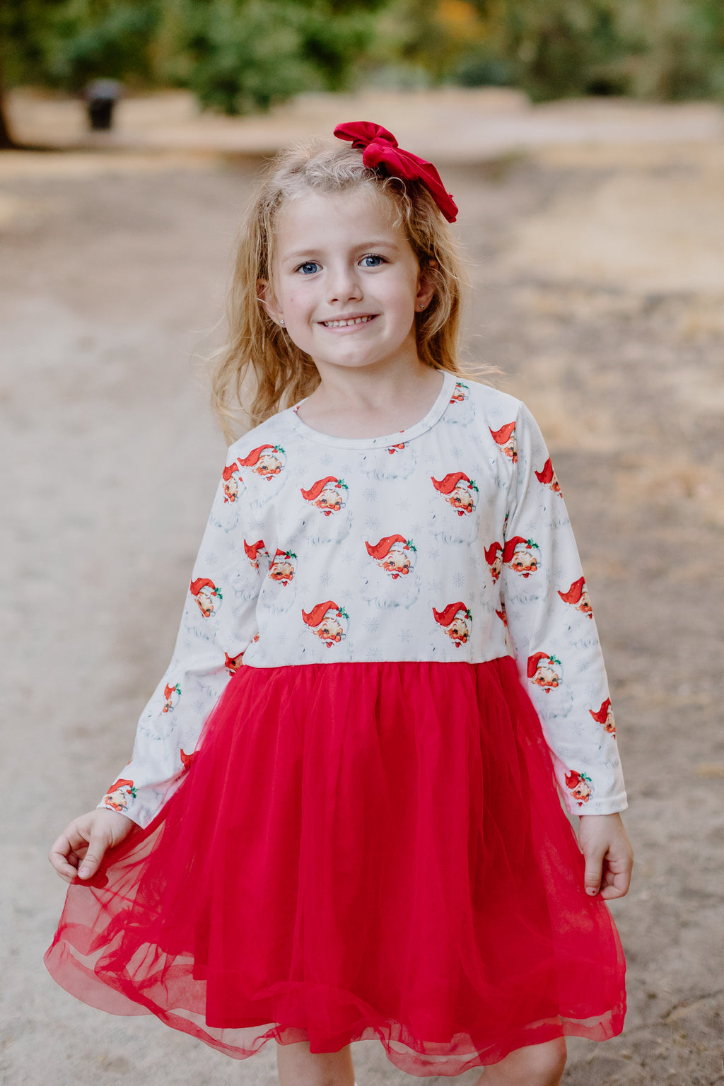 CHRISTMAS FLORAL DRESS – Hunny Bee Kids – New York (NY), USA