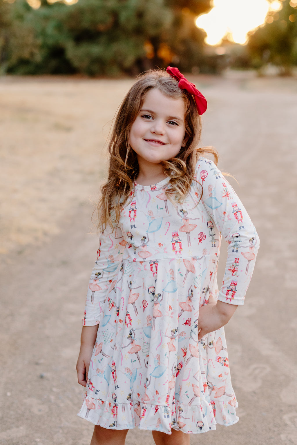 BALLERINA RUFFLE DRESS