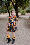 HALLOWEEN CANDY DRESS WITH POCKETS