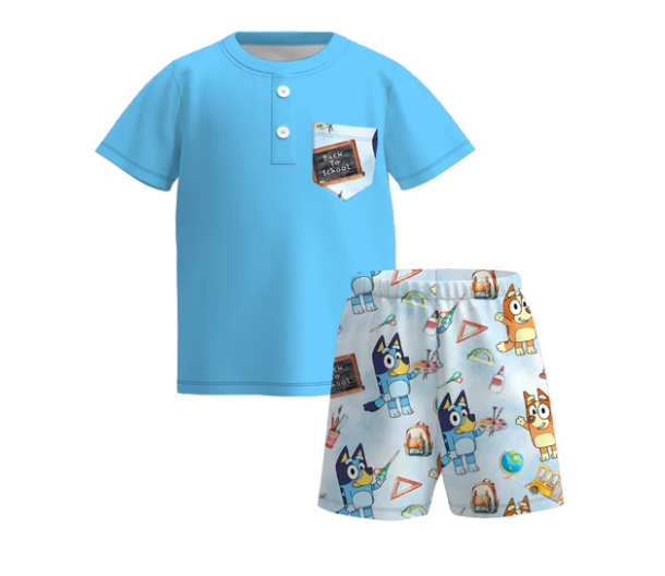 BACK TO SCHOOL BLUE BOYS SET - PREORDER