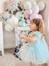 ICE QUEEN TUTU DRESS WITH CAPE