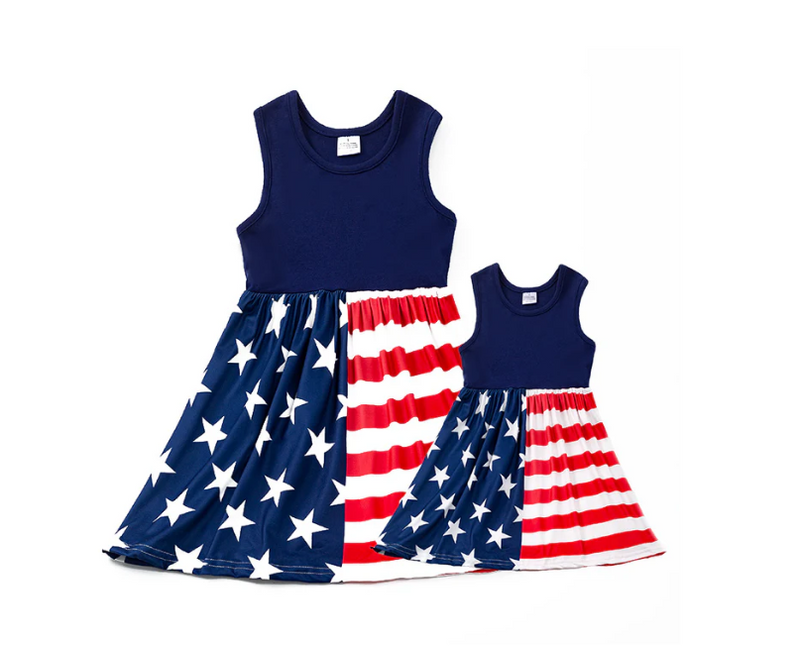 MOMMY AND ME PATRIOTIC DRESSES PREORDER