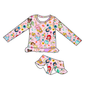 PRINCESS TWO RASHGUARD SWIMSUIT