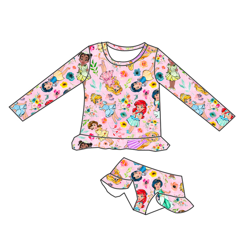 PRINCESS TWO RASHGUARD SWIMSUIT