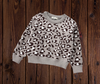 ANIMAL PRINT SWEATER - GREY