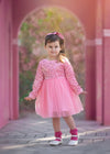 SPRING SPARKLE PINK DRESS