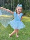 ICE QUEEN TUTU DRESS WITH CAPE