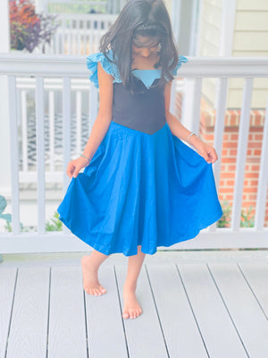 KISS THE GIRL COTTON DRESS