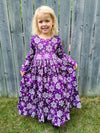 SNOWFLAKE LONGSLEEVES NIGHTGOWN