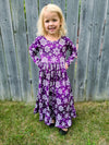 SNOWFLAKE LONGSLEEVES NIGHTGOWN