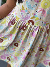 UNICORN DONUT DRESS