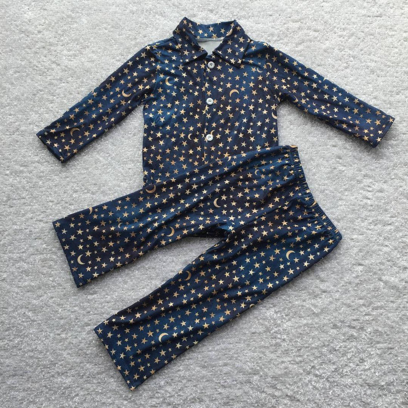 MOON & STAR PJS - BLUE