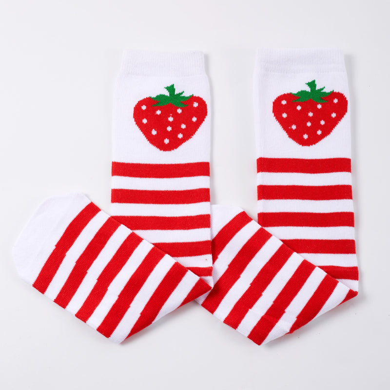 STRAWBERRY STRIPE SOCKS
