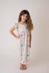 UNICORN MILK SILK NIGHTGOWN