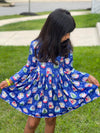 SNOWGLOBE LONG SLEEVES DRESS