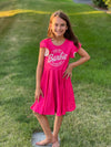 PINK DOLL TWIRLY DRESS