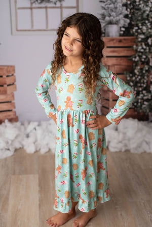 GINGERBREAD COOKIE NIGHTGOWN