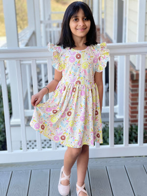 UNICORN DONUT DRESS