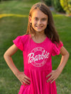 PINK DOLL TWIRLY DRESS