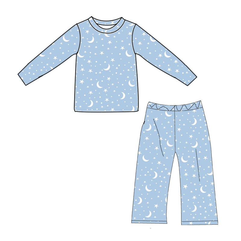 Hunny Pot Blue Jammies – Little Crowns & Capes